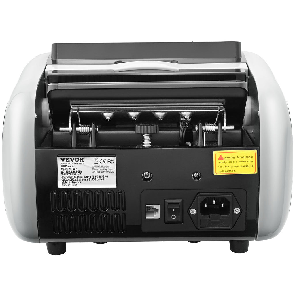 Money counter machine – external customer-facing display